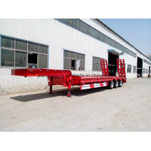 40-60 Ton Low Flatbed Semi Trailer 13meters Truck Trailer Trucks